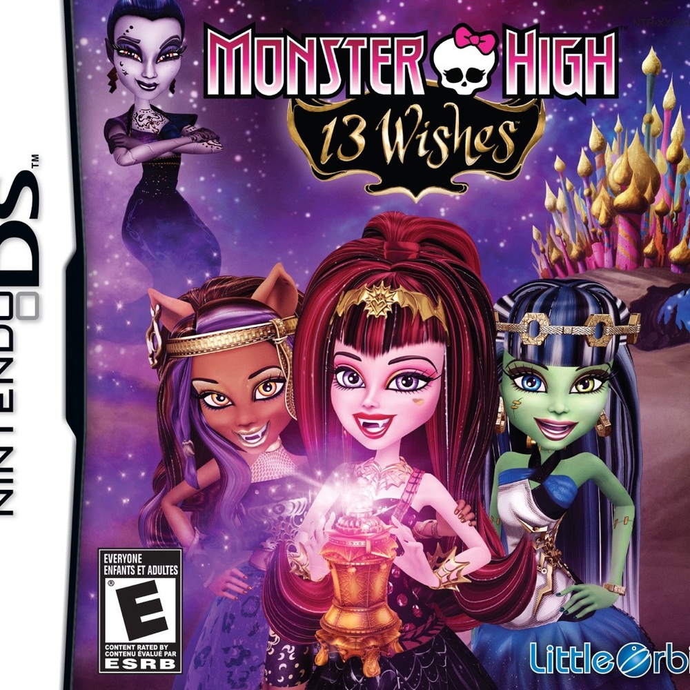 Nintendo Monster High: 13 Wishes 3Ds game